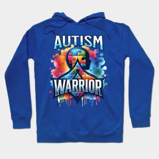 Embrace differences, spread love, support autism awareness. Hoodie